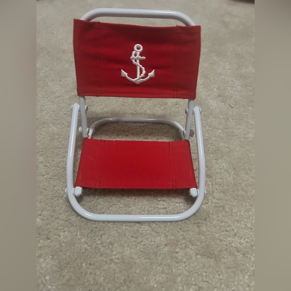 American girl doll beach chair